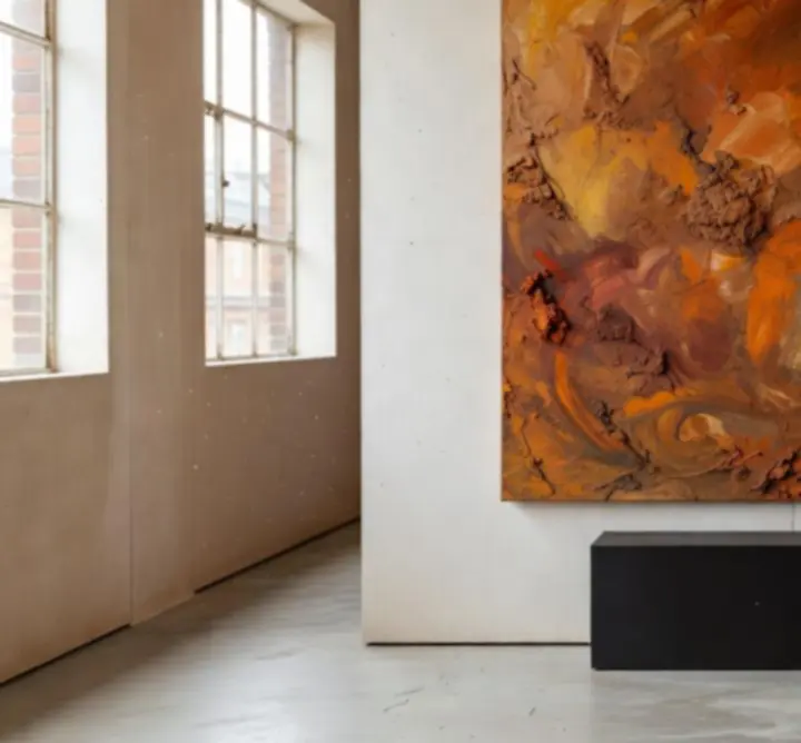 Contemporary artwork by LOOP & FORM LTD installed in a minimalist interior space.