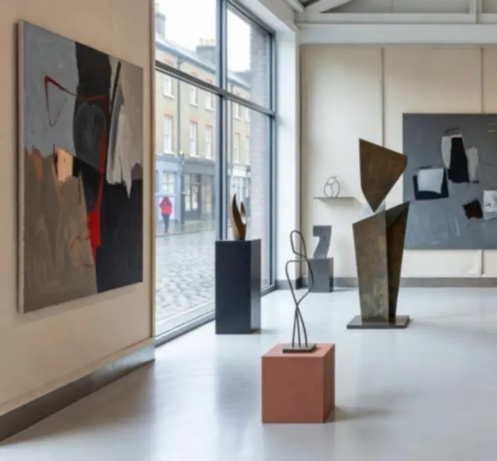 Gallery-inspired studio space at LOOP & FORM LTD in Leeds